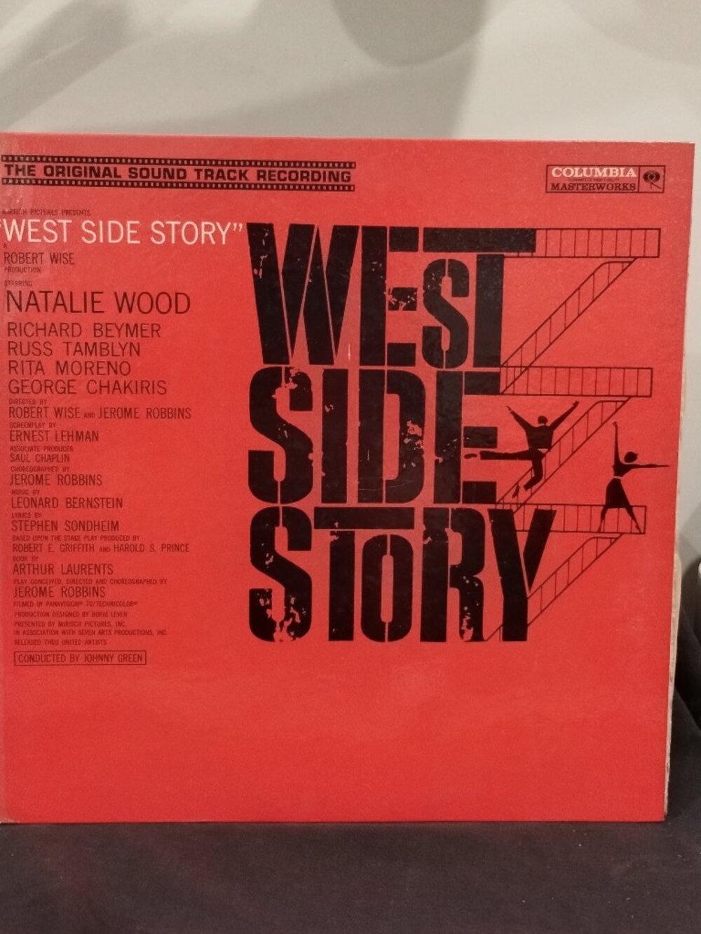 1961 West Side Story Film Soundtrack Vinyl Record Columbia Masterworks Gatefold